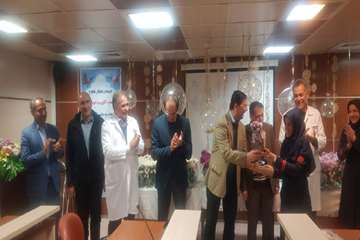 مراسم میلاد با سعادت حضرت فاطمه زهرا (س) و تقدیر از پرستاران نمونه بیمارستان توانبخشی رفیده